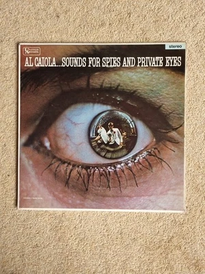 Al Caiola - Sounds For Spies And Private Eyes Vinyl LP United Artists UK 1965 - Image 1 of 4