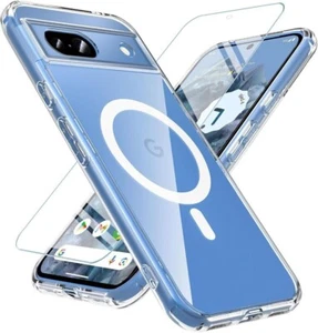 Étui Pour Google Pixel 8A/8PRO Transparent Magsafe Antichoc Téléphone &screen - Photo 1 sur 25