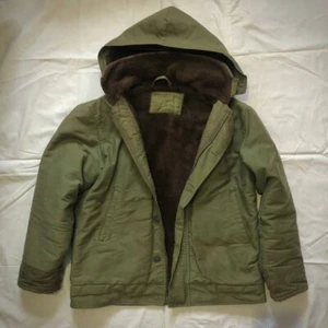 Vintage 50-60er Jahre Französisch Marine Nationale Deck Jacke + Kapuze - Bild 1 von 10