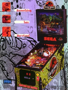 Pinball ROM SOUND SET (3 chips) Sega Jurassic Park Lost world - Picture 1 of 1