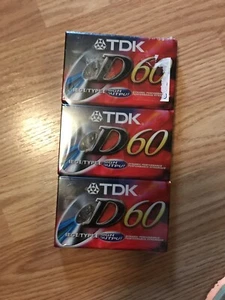 TDK IEGI Type I D-60 Minute High Output Cassette Tape New Sealed - Picture 1 of 5