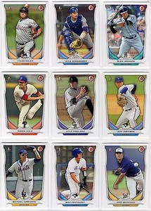 2014 Bowman Draft Picks Baseball Paper #1-110 You Pick the Card, Finish Your Set