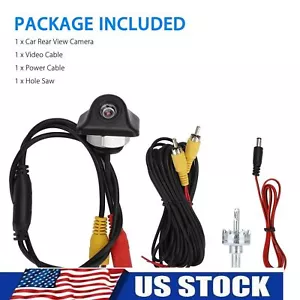 Car Rear View Reverse Camera Parking Backup Cam HD Night Vision Waterproof 170° - Picture 1 of 8