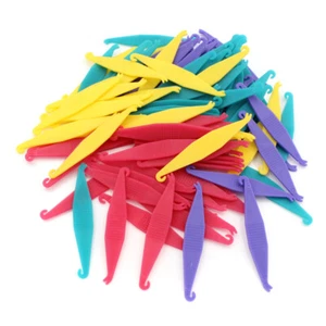 Ganchos elásticos para ortodoncia dental para aparatos ortopédicos bandas elásticas de goma - Imagen 1 de 7