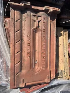 Wunderlich Limited Sydney Roof Tile - Terracotta 415L x 250W - 205mm Cover - Picture 1 of 2