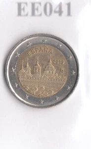 EE041 Coin Coin SPAIN: 2 Euro 2013 Commemorative Monastery and Escorial Seat - Picture 1 of 1