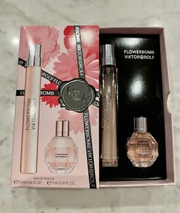 FLOWERBOMB BY VIKTOR & ROLF EAU DE PARFUM GIFT SET BOXED - Picture 1 of 3