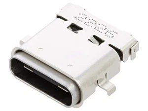 2410 07 Buchse USB C auf PCB SMT,THT PIN: 24 mit 90°-Winkel USB 3.1 LUMBERG - Picture 1 of 1
