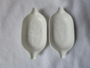 Rosenthal Germany 2 Porzellan Aschenbecher Die Zauberflöte Wiinblad signiert - Picture 1 of 6