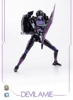 Deformabl Robot Arcee Black Autobot Dr. WU MS-30B Action Figure Toy In Stock New - Image 1 of 4