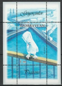 Azerbaiyán 2007 aves, palomas, palomas bloque MNH - Imagen 1 de 1