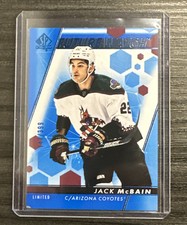 2022-23 SP AUTHENTIC JACK McBAIN FUTURE WATCH LIMITED BLUE /199 #123🔥🔥