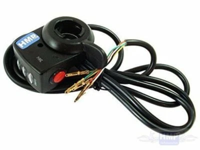 Daumengas mit Ladeanzeige & Turbo - 6-polig 36 V E-Scooter E-Bike HMParts - Bild 1 von 4