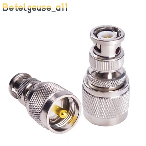 Peakelect BNC Male to UHF Male Adapter PL-259 RF Coax Coaxial Connector - Picture 1 of 6