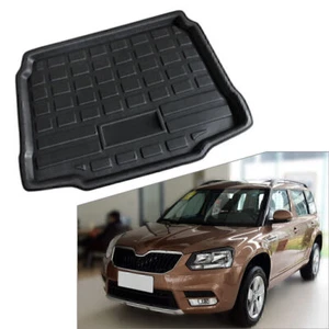 Rear Trunk Floor Mat Boot Carpet Luggage Tray For Skoda Yeti 5L 2009-2017 2016 - Picture 1 of 10