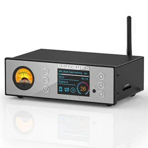 Douk Audio C100 PRO Hi-res ESS9038 Preamp Bluetooth Streamer Player DSD512 - Picture 1 of 11