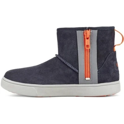 UGG Z117110 Niños Azul Marino Gamuza Adler Zapatilla Cremallera Botas Talla US 5 EU 37 Foto 1 de 4