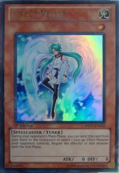 Effect Veiler - DREV-EN002 - Ultra Rare - Unlimited Edition Lightly Played - Yu- - Image 1 of 1