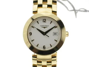 LONGINES DolceVita oro giallo tondo 18kt lady quarzo referenza L55056166 new - Picture 1 of 1