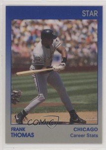 1991 Star Frank Thomas Blue/Grey Frank Thomas #2 HOF