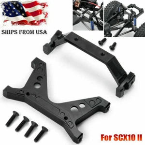 Soporte de riel delantero + marco trasero CNC para Jeep SCX10 II 90046 90047 axial de radiocontrol - Imagen 1 de 9