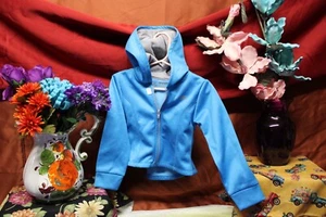 Skechers Active Girls Blue Hoodie Sweatshirt Size 2T shirt top jacket coat Sale* - Picture 1 of 10