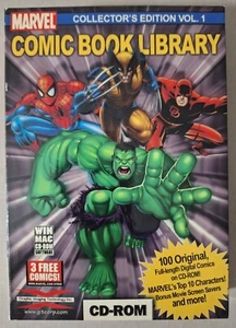 Marvel Comic Book Library Collector's Edition Vol. 1 PC CD-ROM Fantastic Four + - Picture 1 of 8