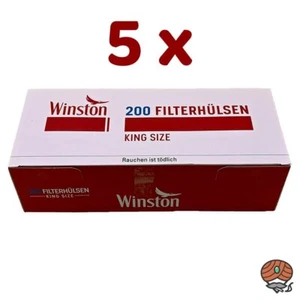 1000 Winston King Size Filterhülsen (5 x 200 Stück) - Bild 1 von 2