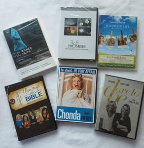 Womens Faith DVD Bundle (6) - Real Women, Unwrap, Promises, Chondra Pierce, More - Picture 1 of 9