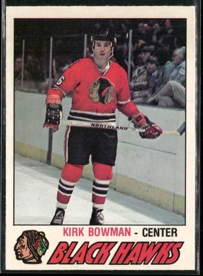 1977-78 O-Pee-Chee Kirk Bowman RC #309 Chicago Blackhawks - Image 1 of 2