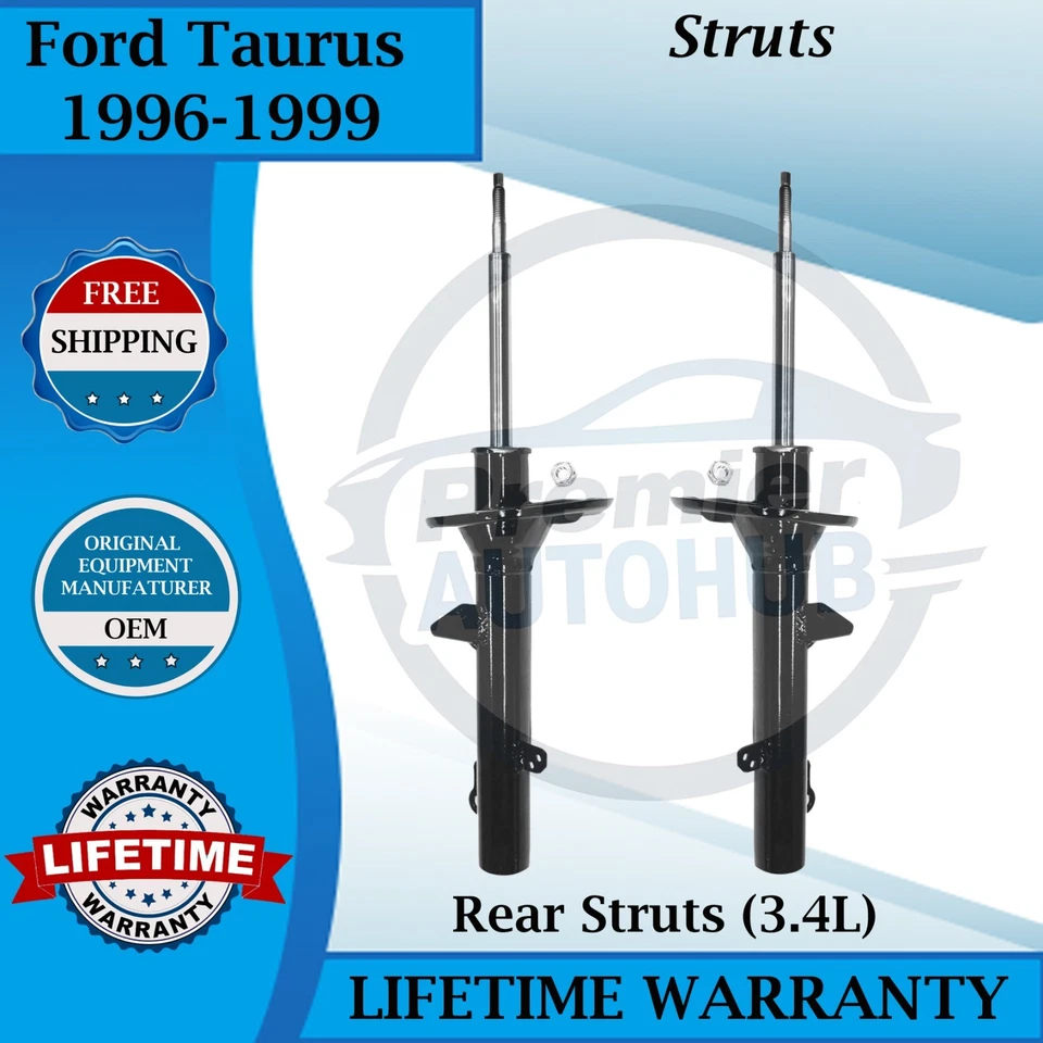 Puntales traseros Gabriel genuinos OEM para Ford Taurus 1996-1999 garantía de por vida Foto 1 de 4