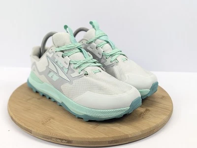 Altra Lone Peak 7 Trail Running Shoe Womans 8.5 Wide Green White Sneaker  - Image 1 of 4