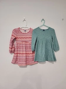 Old Navy 2 Teile 18-24 Monate Langarm Kleinkind Kleider - Bild 1 von 11