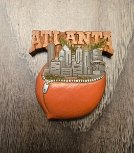 ATLANTA - SELTENER SOUVENIR KÜHLSCHRANKMAGNET AUS GEORGIEN USA - Bild 1 von 1