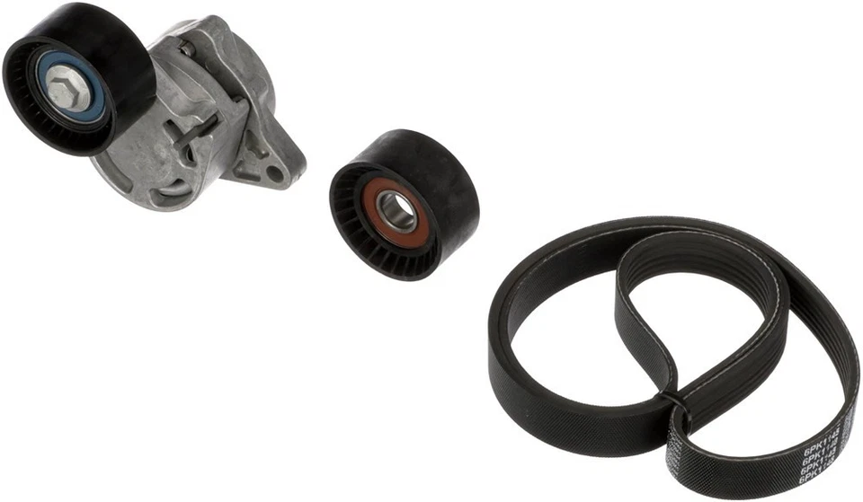 GATES Jeu de courroies trapézoïdales à nervures entre autres pour NISSAN, OPEL - Photo 1/1