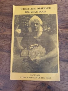 1986 Wrestling Observer Yearbook Ric Flair - Bild 1 von 7