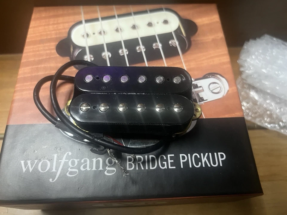 Pastilla EVH Wolfgang Bridge - negra Foto 1 de 1