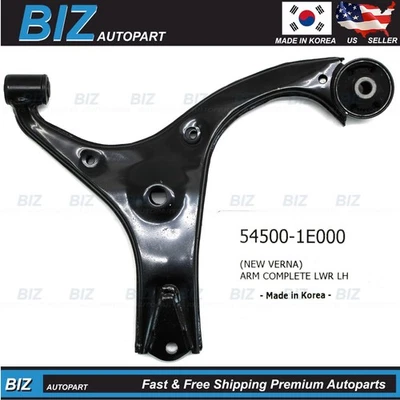 OEM Lower Control Arm FR LH for 06-11 Hyundai Accent Kia Rio Rio5 54500-1E000 - Image 1 of 4