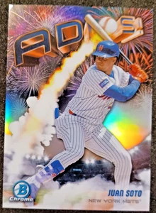 2025 Bowman Chrome Adios Juan Soto #AD-6 New York Mets - Bild 1 von 2