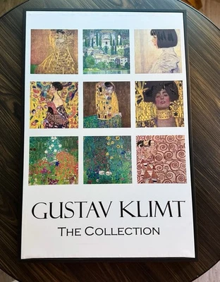 Colección Gustav Klimt Lienzo Enmarcado Arte de Pared 9 Paneles Impresión Texturizada Arte Pop Foto 1 de 4