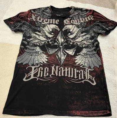 Camisa desgastada Extreme Couture para hombre pequeña Foto 1 de 4