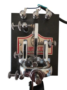 Vibroplex Vibrokeyer Standard CW Morsecode Eingabetaste Made in USA - Bild 1 von 7