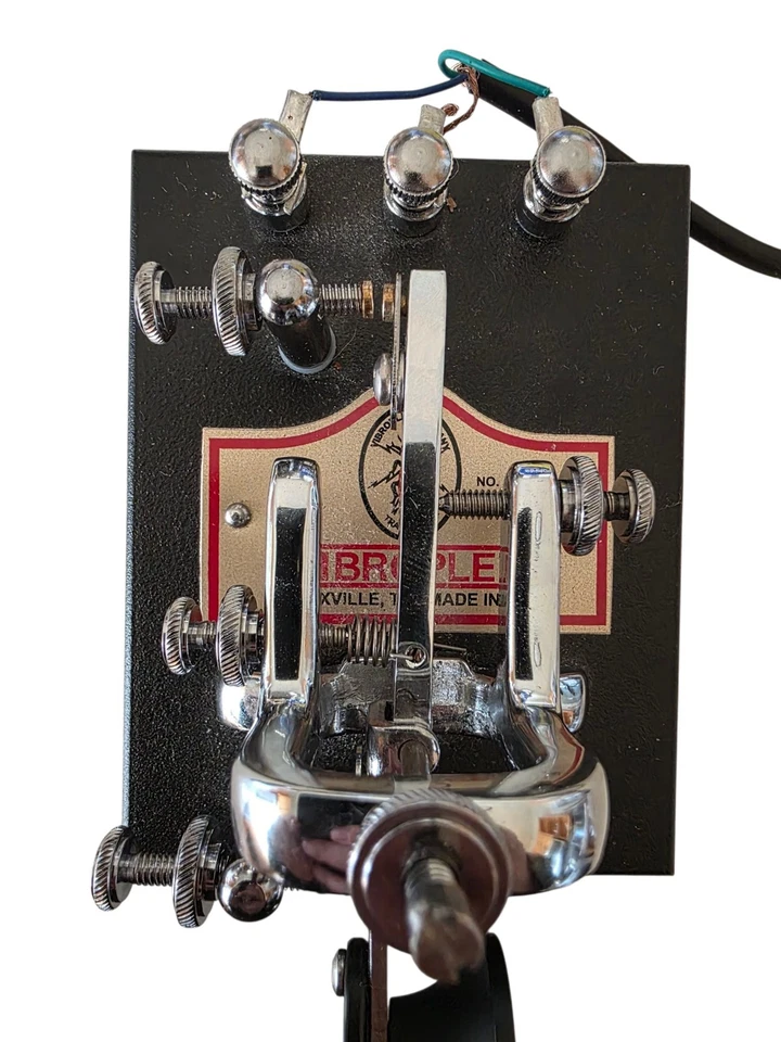Vibroplex Vibrokeyer Standard CW Morse Code Input Key Made In USA - Image 1 of 4
