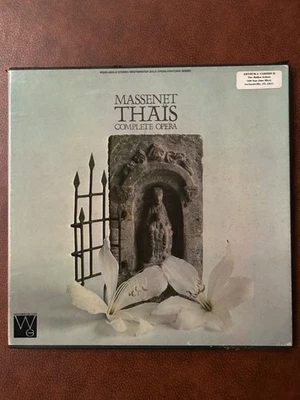 2xLP Box Set Massenet/Etcheverry-Thais Complete Opera WSGO-8203-2 Vinyl 12'' - Image 1 of 2