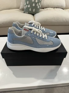Men’s Patent leather Prada America's Cup sneakers Sz US 13. 100% Authentic - Picture 1 of 9