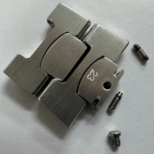 Omega Original 2 Glieder Seamaster Polaris 1455/448 Herrenuhr Armband Teile SS - Bild 1 von 10