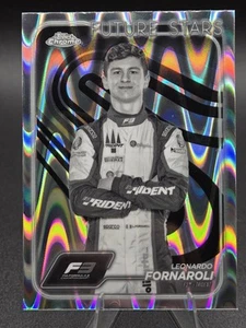 Leonardo Fornaroli 2024 Topps Chrome Formula 1 #46 Black & White RayWave - Picture 1 of 2