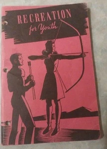 Vintage Recreation For Youth Handbook Manual - Imagen 1 de 3
