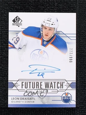 2014-15 SP Authentic Future Watch Auto /999 Leon Draisaitl #277 Rookie Auto RC - Image 1 of 2