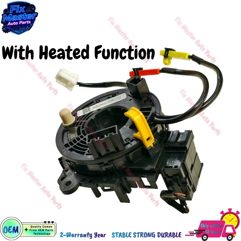 Para Nissan Altima SL 2013-2018 Reloj Resorte Espiral Cable Volante con Calefacción Foto 1 de 4